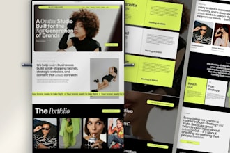 design converting wix carrd website, carrd landing page, unbounce landing page