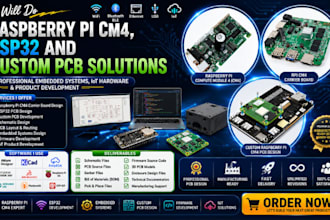 do raspberry pi cm4 esp32 and custom pcb solutions