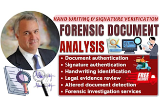 forensic document, handwriting, signature analysis, report, forgery detection