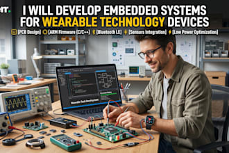 develop embedded systems for wearable technology devices