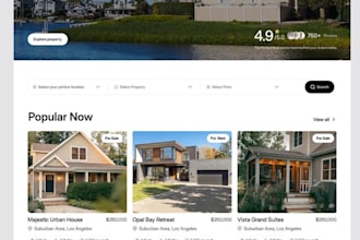 build wix property management website short term vacation rental website