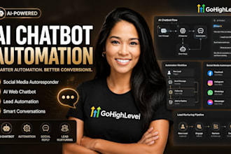 setup gohighlevel ai chatbot social media autoresponder ghl ai automation