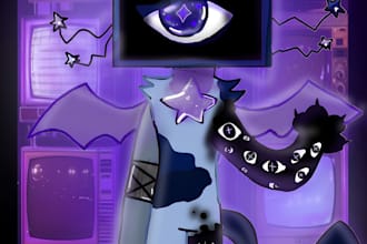 draw your furry anthro ocs or object head ocs