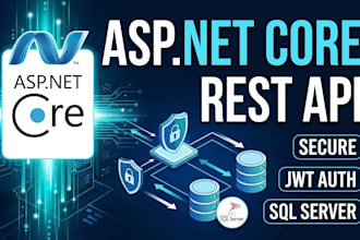develop secure rest API using asp net core web API