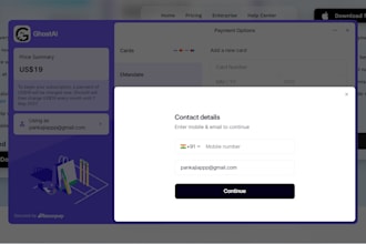 integrate razorpay payu billdesk ccavenue API in project