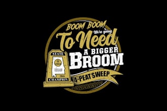 create a custom sports team logo design