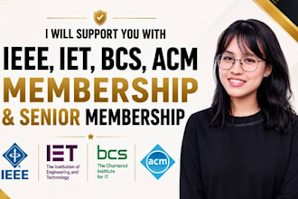 help prepare ieee acm aaai iet bcs, senior or fellow applications for eb1