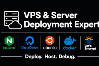 deploy, host, and debug your website on vps or linux server