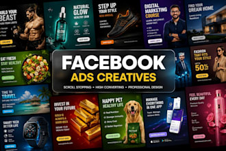 create professional facebook ads creatives