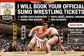 buy sumo match tickets for you