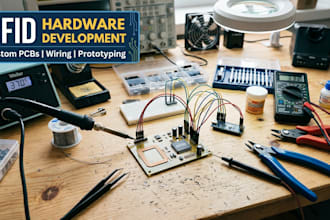 develop long range rfid tracking hardware with embedded pcb design
