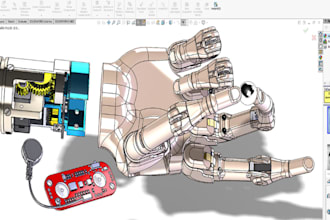 3d medical device, beauty tools product prototype in solidworks or fusion360
