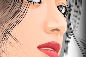 create a high quality cartoon potrait from your photo