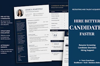 help you recruit, screen, and hire your health care worker