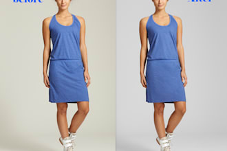 professional basic and high model retouching