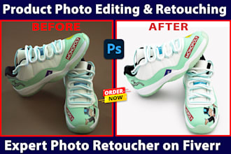 product photo editing retouching, in photoshop