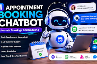build an ai appointment booking chatbot