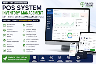 build a complete inventory and point of sale software