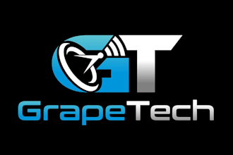 create a unique telecom and network logo