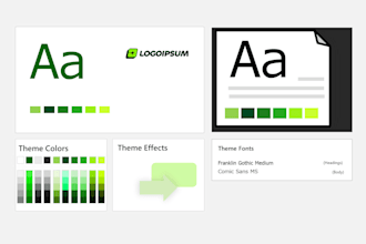 create a custom microsoft office theme with thmx extension for your brand