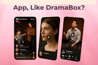 develop vertical ott short drama series streaming app and website, reels app