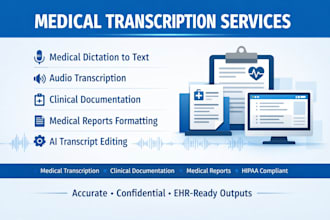 do professional medical transcription and healthcare data entry