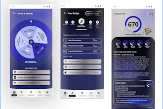 design modern UX UI for mobile apps, saas and web products