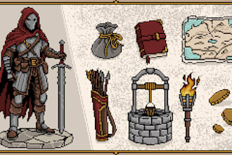 draw pixel art asset for your game