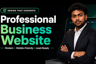 professional website for your service business