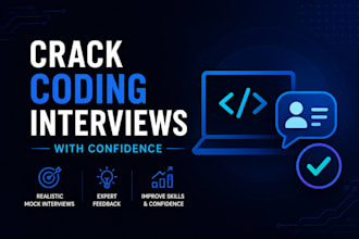 help you crack coding interviews with mock sessions