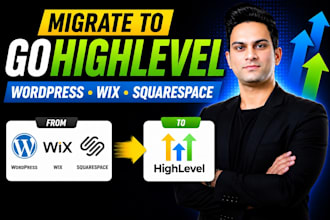 rebuild your wix or wordpress website in gohighlevel