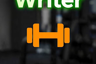 write SEO optimized fitness articles for blog