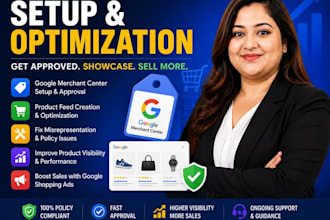 fix and optimize google merchant center and product feeds