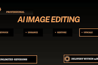 professionally enhance, upscale, and restore ai generated images