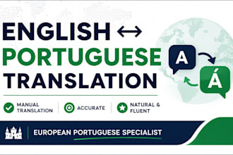 manually translate english and portuguese