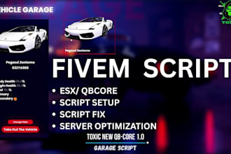 create a customisable script for fivem, fivem script fix gta rp fivem script