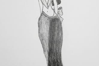 draw unique streetwear and conceptual fashion designs