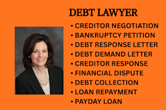 handle unpaid debt disputes, creditor negotiations and debt arbitration