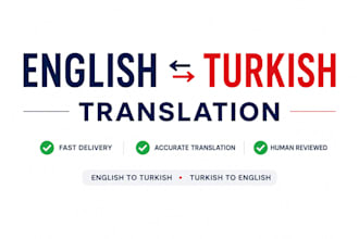 translate english to turkish and turkish to english