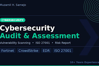 perform a professional cybersecurity audit and vulnerability remediation