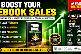 do ebook promotion, ebook marketing, amazon KDP book promotion sales