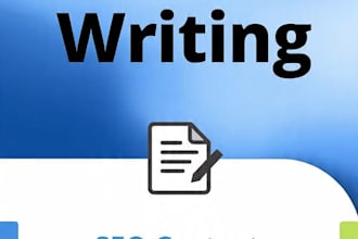 seo blog articles and website content writing
