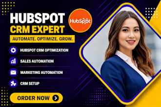 do hubspot CRM optimization, sales automation, marketing automation, CRM setup