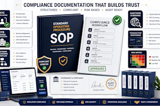 write sops process documentation and internal controls