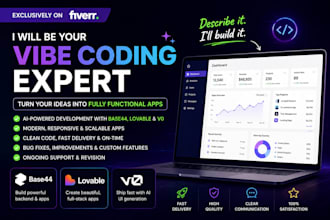 be your vibe coding expert using base44, v0, and lovable for ai mvp
