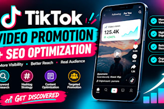 promote your tiktok video organically with SEO