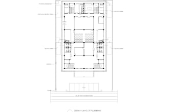create professional 2d floor plan drawing using autocad