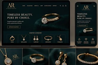 create luxury identity for jewelry watch perfume salon wig lashes fashion brand