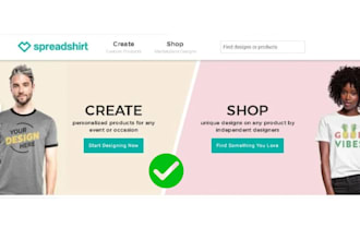 setup zazzle, redbubble, spreadshirt and teespring stores