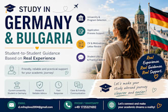 guide you through university applications in germany and bulgaria